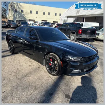 Black 2016 Dodge Charger R/T for sale in Indianapolis, IN