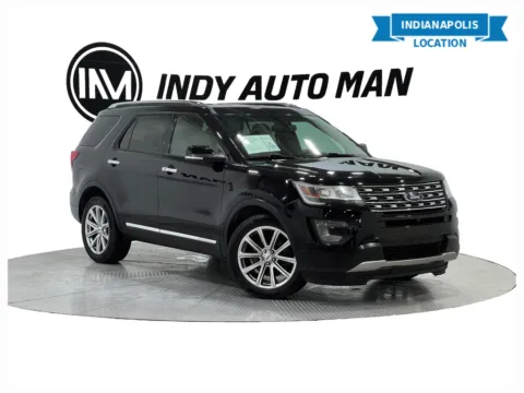 Black 2017 Ford Explorer Limited for sale in Indianapolis, IN
