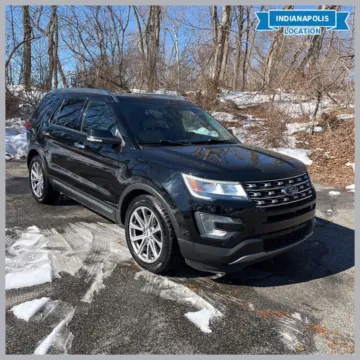 Black 2017 Ford Explorer Limited for sale in Indianapolis, IN