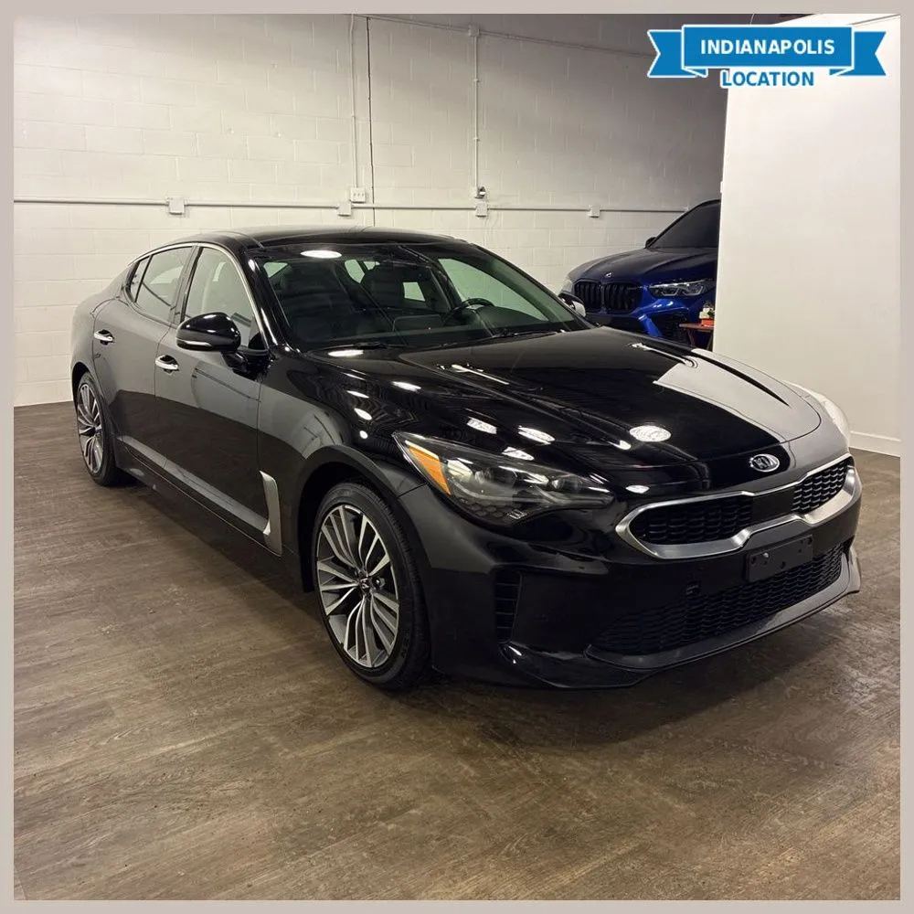 Black 2019 Kia Stinger Premium for sale in Indianapolis, IN