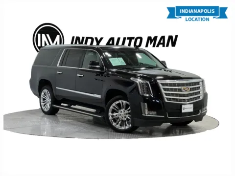Black 2017 Cadillac Escalade ESV Platinum Edition for sale in Indianapolis, IN