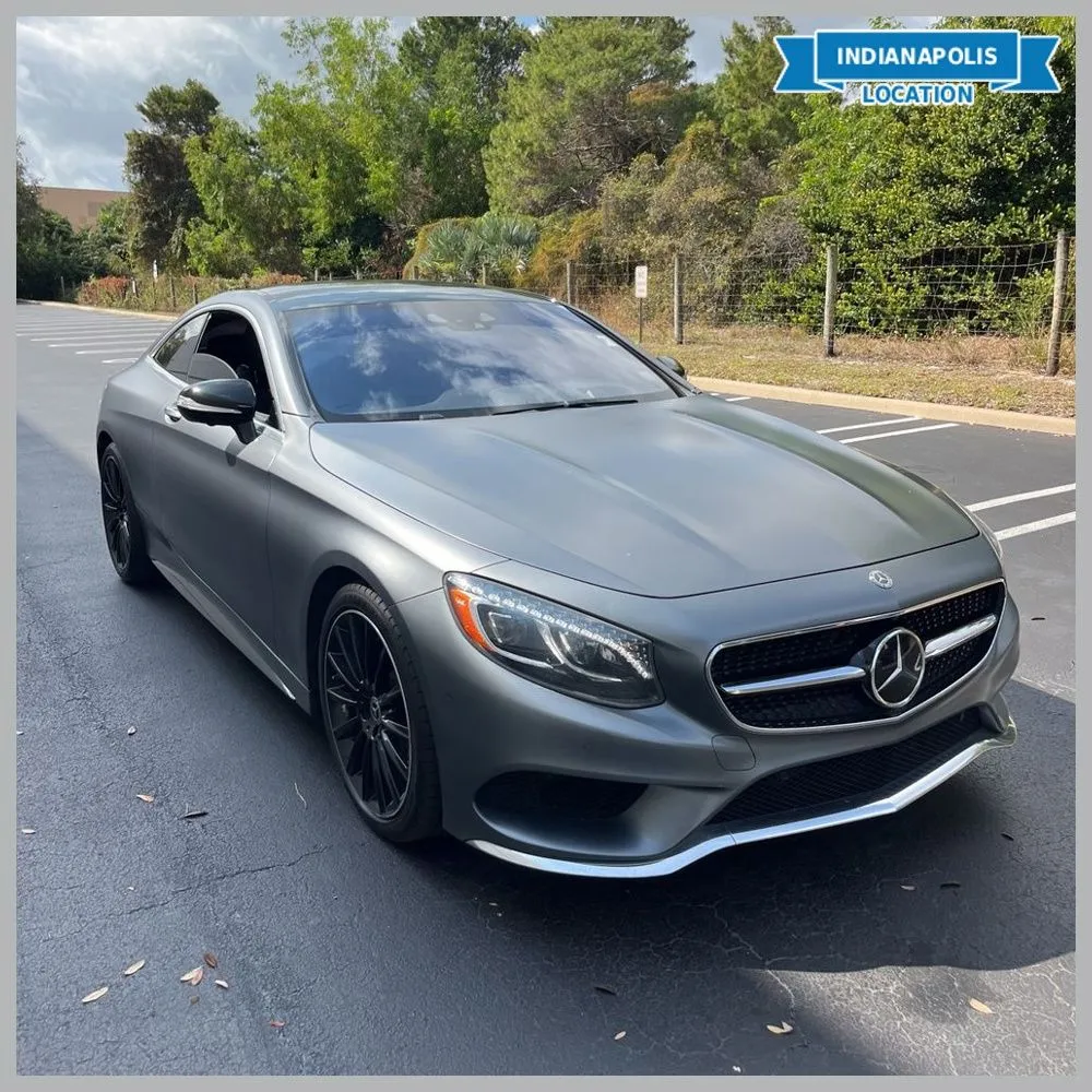 Yellow 2017 Mercedes-Benz S-Class S 550 4MATIC for sale in Indianapolis, IN