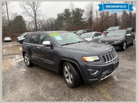 Blue 2014 Jeep Grand Cherokee Overland for sale in Indianapolis, IN