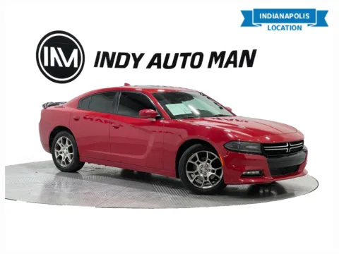 Red 2016 Dodge Charger SXT for sale in Indianapolis, IN