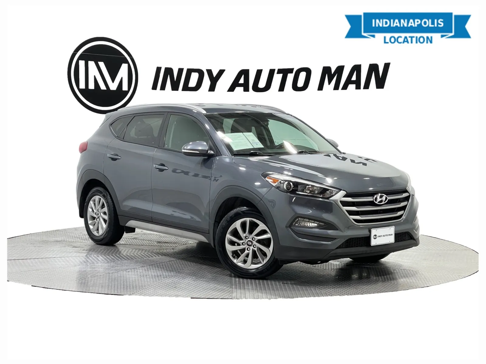 Gray 2018 Hyundai Tucson SEL Plus for sale in Indianapolis, IN