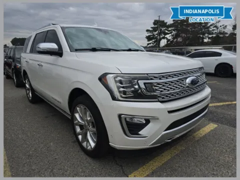 White 2019 Ford Expedition Platinum for sale in Indianapolis, IN
