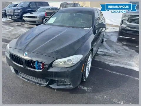 Black 2013 BMW 5 Series 535i for sale in Indianapolis, IN