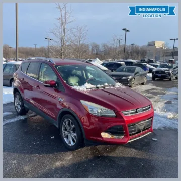 Red 2016 Ford Escape Titanium for sale in Indianapolis, IN