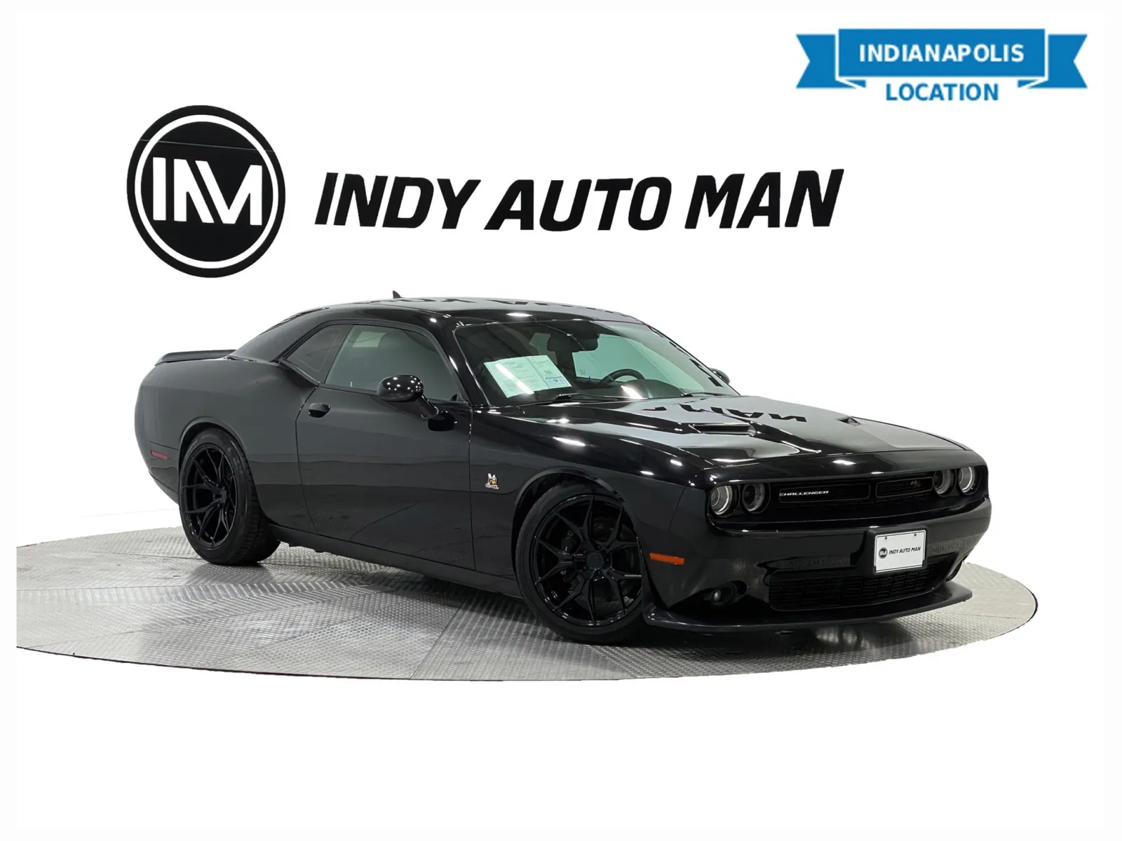 Black 2018 Dodge Challenger R/T Scat Pack for sale in Indianapolis, IN