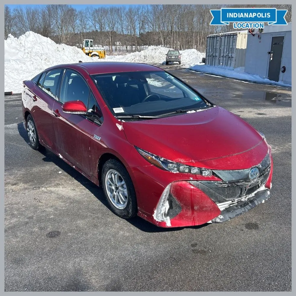 Red 2017 Toyota Prius Prime Plus for sale in Indianapolis, IN