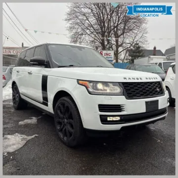White 2015 Land Rover Range Rover 5.0L V8 Supercharged for sale in Indianapolis, IN