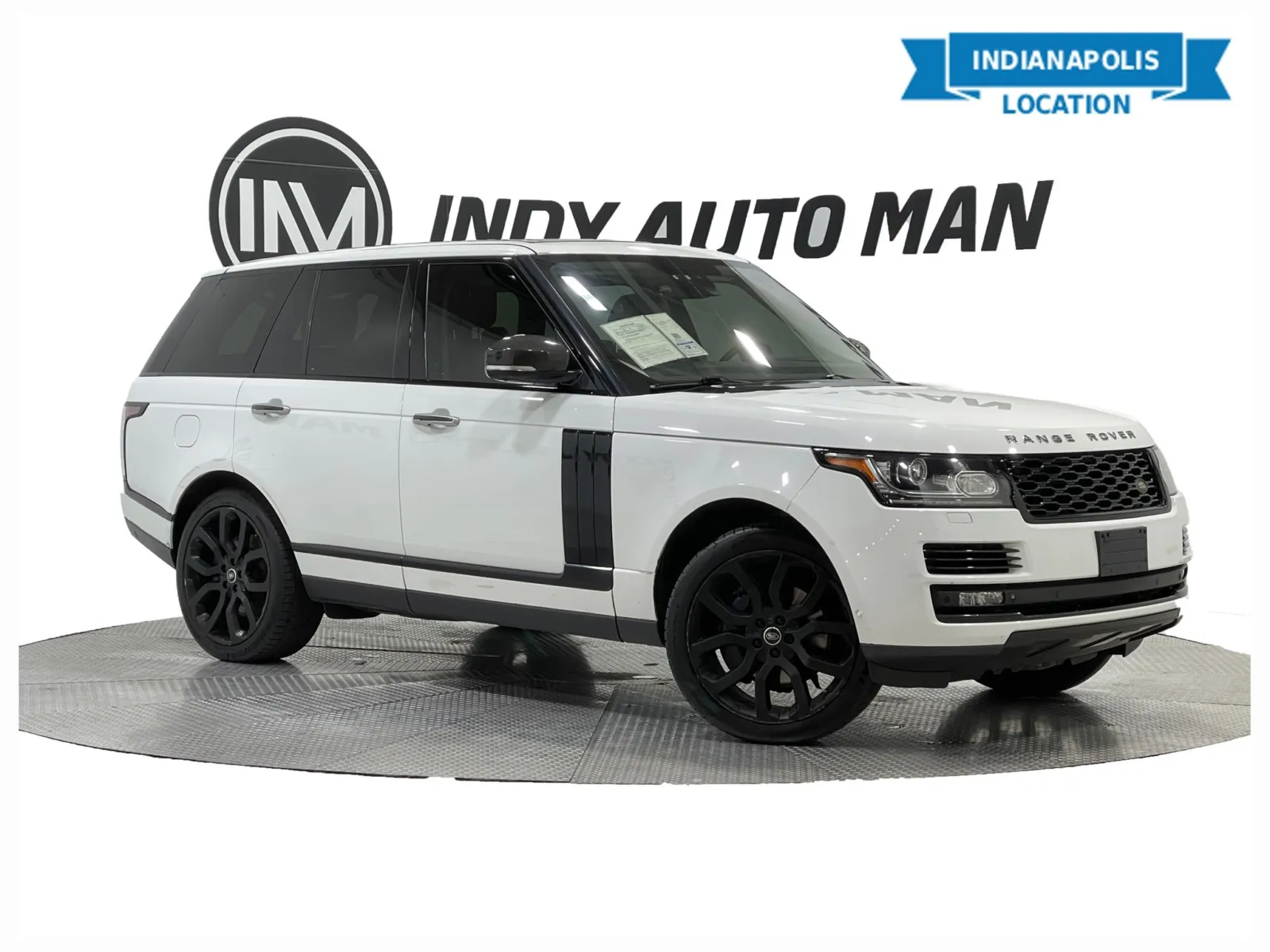 White 2015 Land Rover Range Rover 5.0L V8 Supercharged for sale in Indianapolis, IN