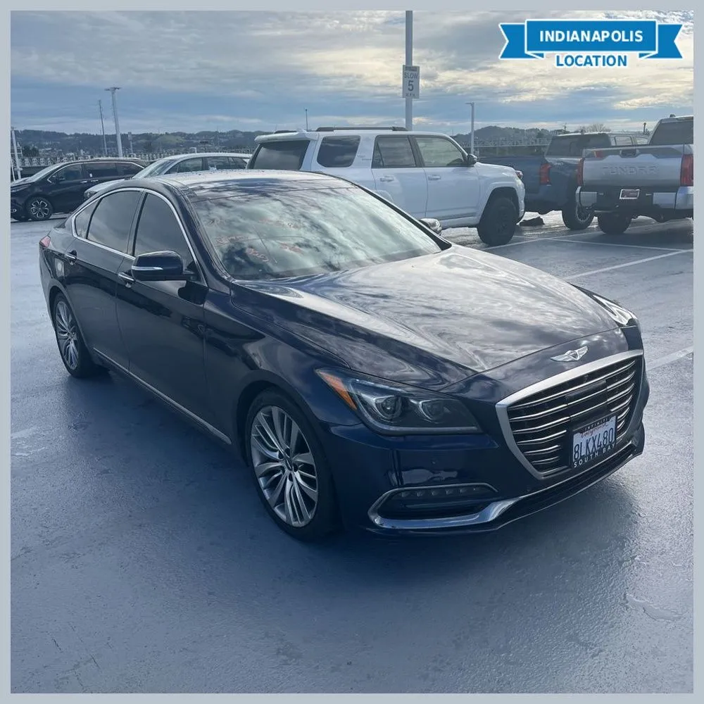 Blue 2019 Genesis G80 5.0 Ultimate for sale in Indianapolis, IN