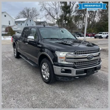 Black 2018 Ford F-150 Lariat for sale in Indianapolis, IN