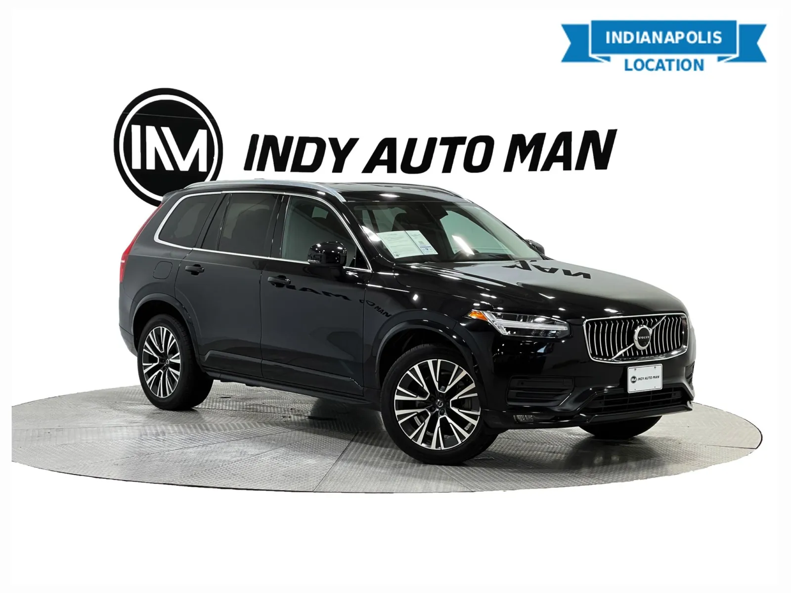 Black 2021 Volvo XC90 T6 Momentum for sale in Indianapolis, IN