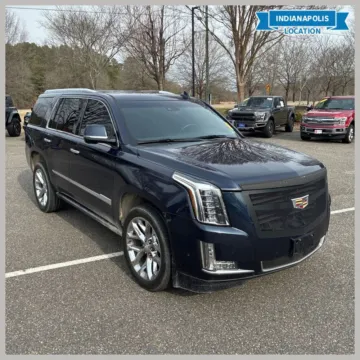 Blue 2018 Cadillac Escalade Platinum Edition for sale in Indianapolis, IN