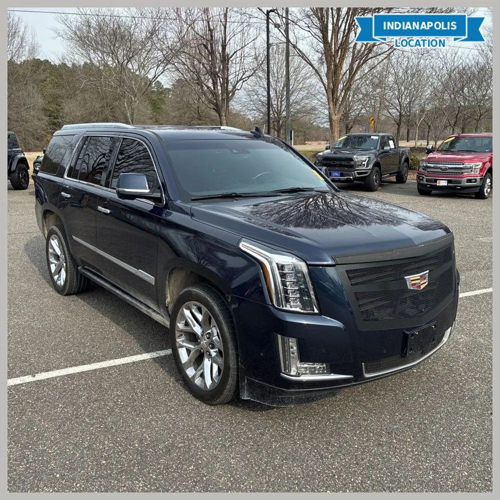 Blue 2018 Cadillac Escalade Platinum Edition for sale in Indianapolis, IN