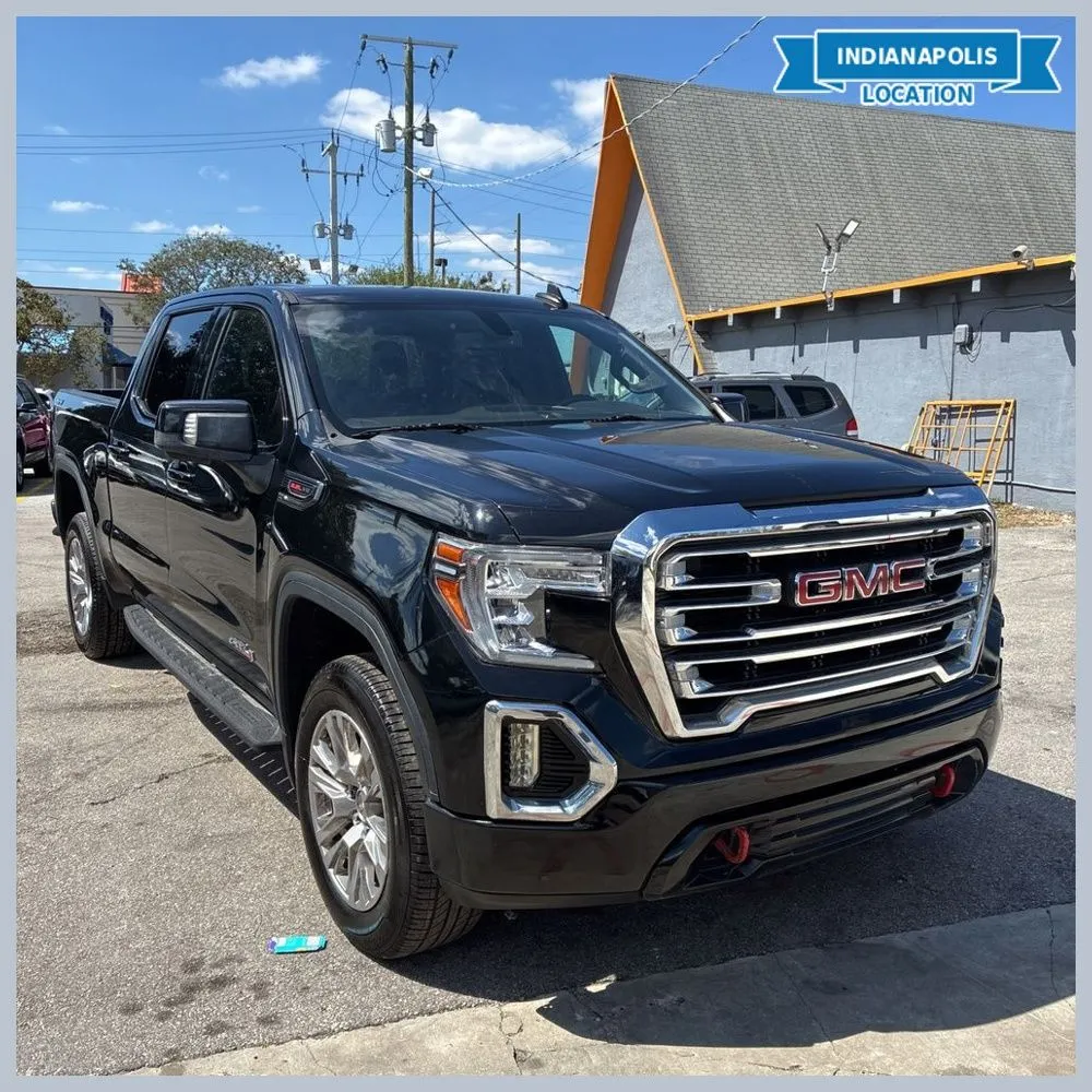 Black 2021 GMC Sierra 1500 AT4 for sale in Indianapolis, IN
