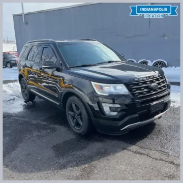 Black 2017 Ford Explorer XLT for sale in Indianapolis, IN