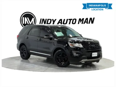 Black 2017 Ford Explorer XLT for sale in Indianapolis, IN