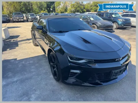 Black 2017 Chevrolet Camaro SS 2SS for sale in Indianapolis, IN