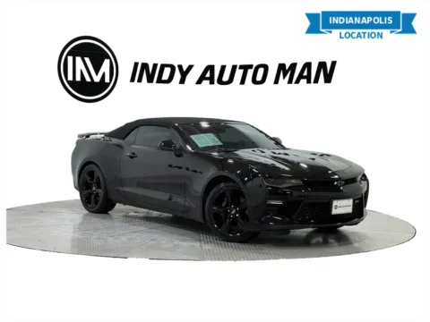 Black 2017 Chevrolet Camaro SS 2SS for sale in Indianapolis, IN