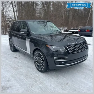 Blue 2019 Land Rover Range Rover 5.0L V8 Supercharged Autobiography for sale in Indianapolis, IN
