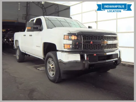 White 2019 Chevrolet Silverado 2500HD Work Truck for sale in Indianapolis, IN