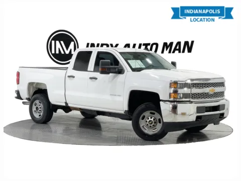 White 2019 Chevrolet Silverado 2500HD Work Truck for sale in Indianapolis, IN