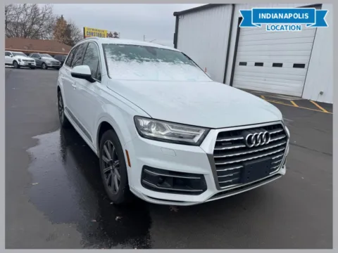 White 2017 Audi Q7 3.0T Premium Plus quattro for sale in Indianapolis, IN
