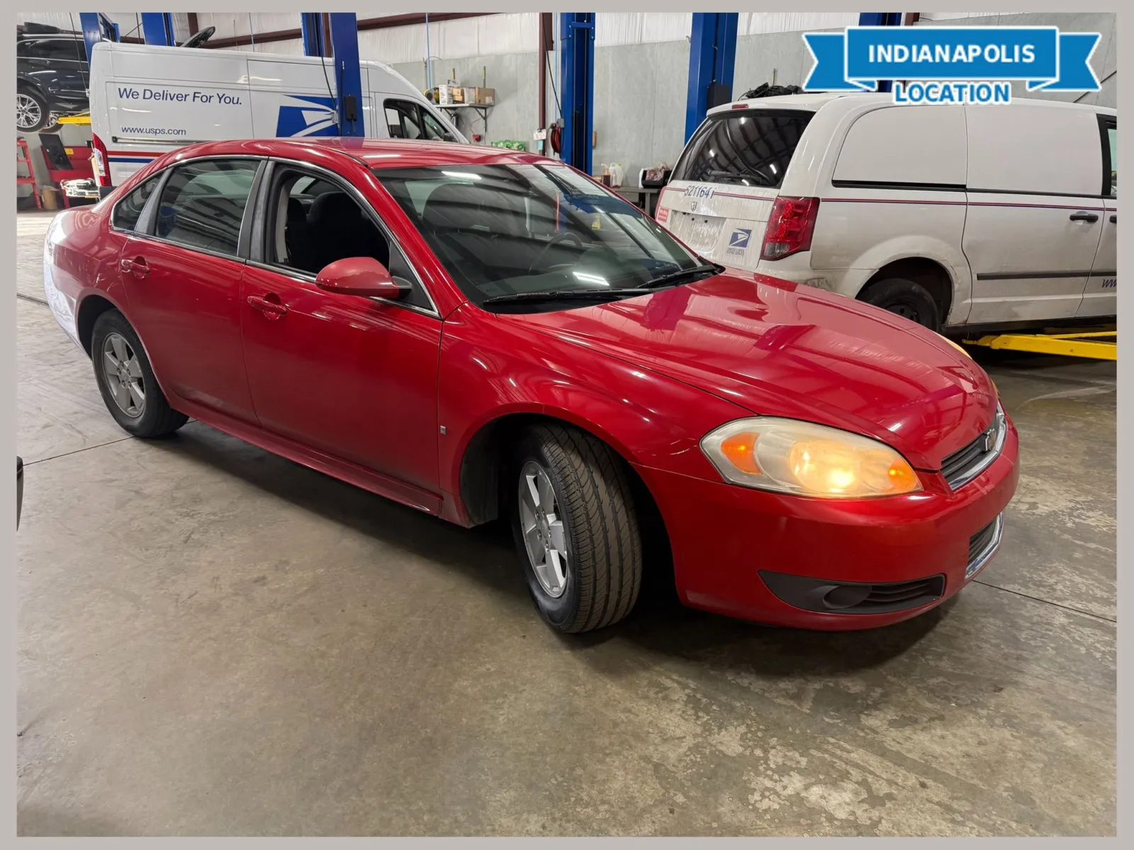 Red 2010 Chevrolet Impala LT for sale in Indianapolis, IN