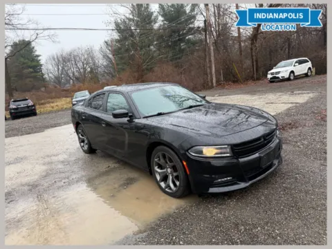 Black 2015 Dodge Charger SXT for sale in Indianapolis, IN