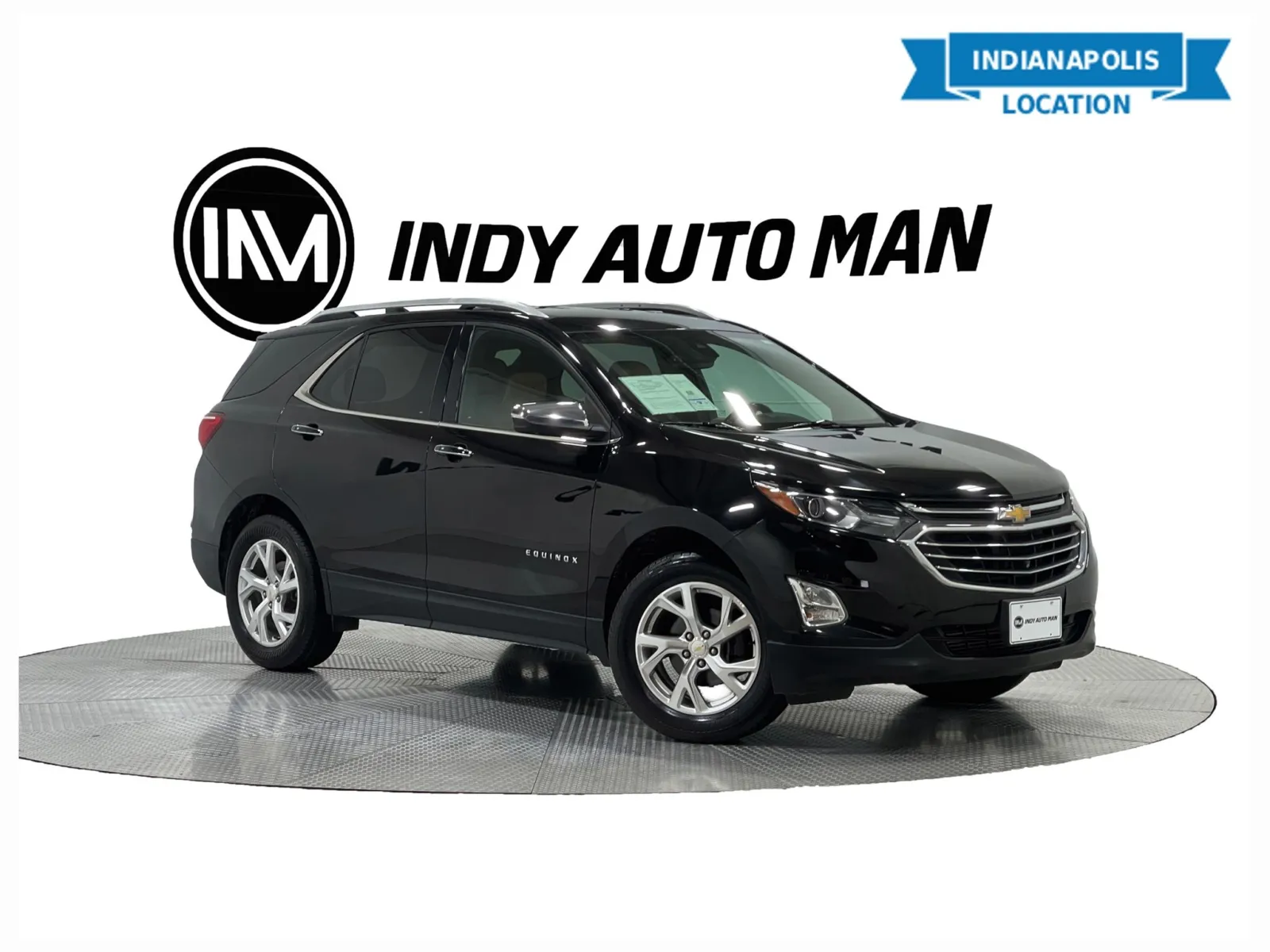 Black 2019 Chevrolet Equinox Premier for sale in Indianapolis, IN