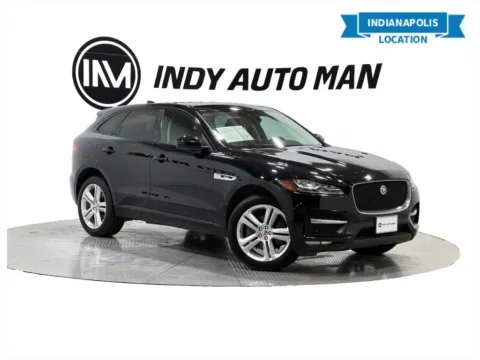 Black 2017 Jaguar F-PACE 35t R-Sport for sale in Indianapolis, IN
