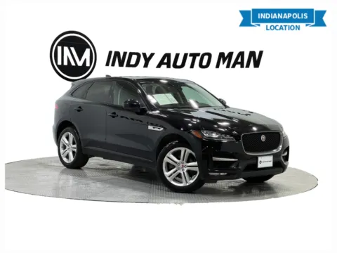 Black 2017 Jaguar F-PACE 35t R-Sport for sale in Indianapolis, IN