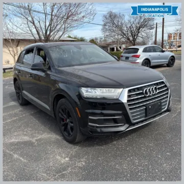 Black 2017 Audi Q7 2.0T Premium Plus quattro for sale in Indianapolis, IN