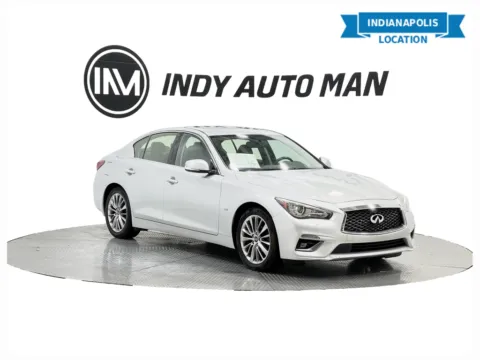 Silver 2019 INFINITI Q50 3.0t LUXE for sale in Indianapolis, IN