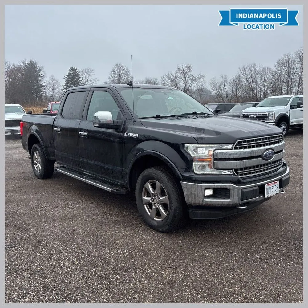 Black 2018 Ford F-150 Lariat for sale in Indianapolis, IN