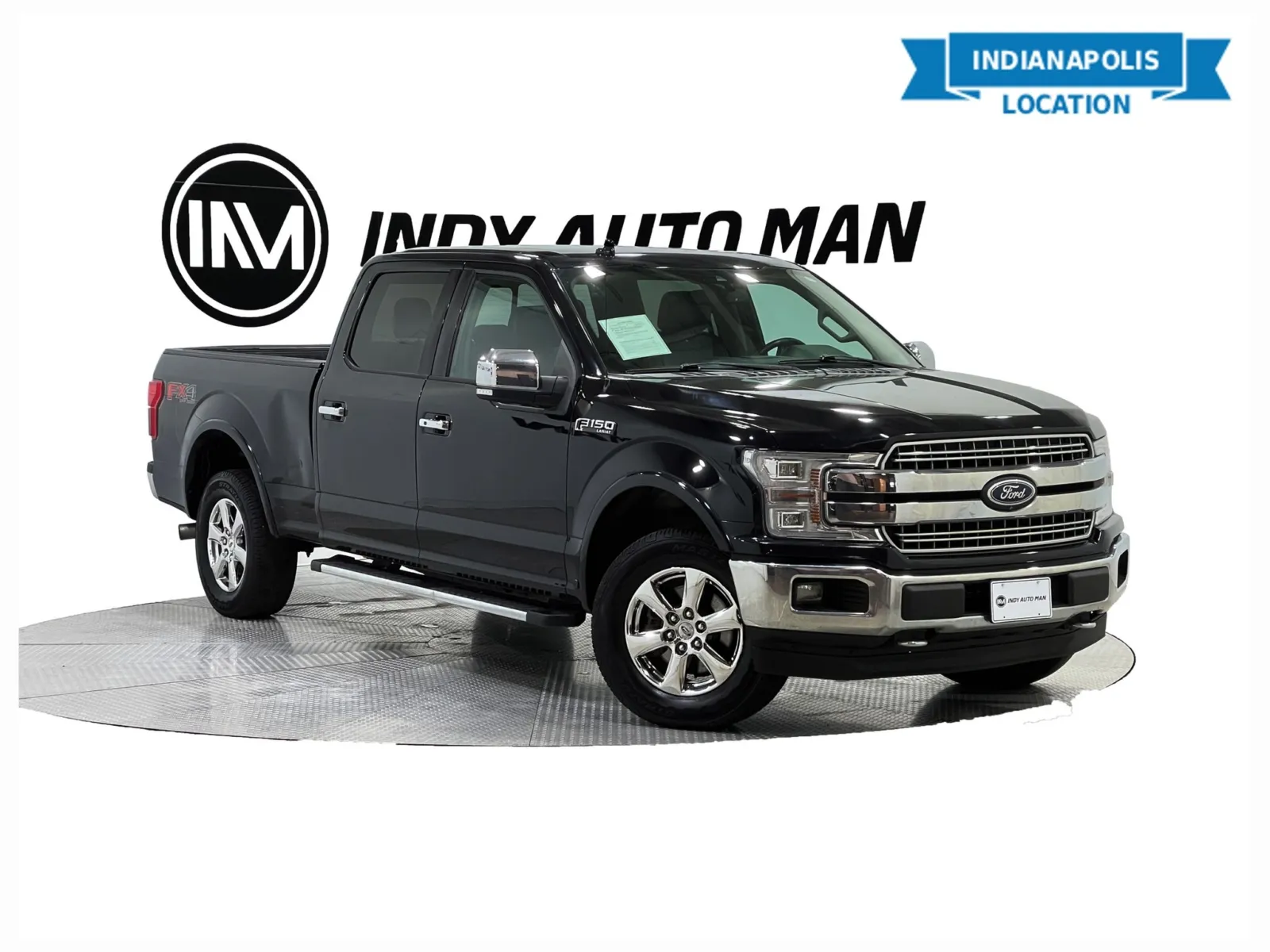 Black 2018 Ford F-150 Lariat for sale in Indianapolis, IN