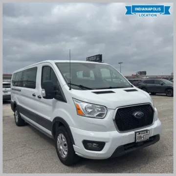 White 2022 Ford Transit-350 XLT for sale in Indianapolis, IN