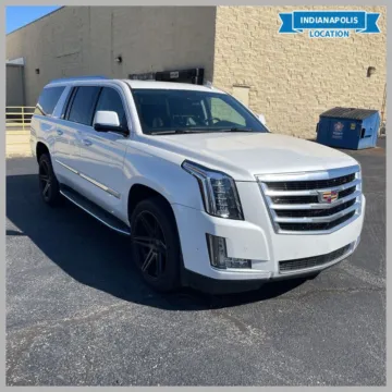 White 2020 Cadillac Escalade ESV Premium for sale in Indianapolis, IN