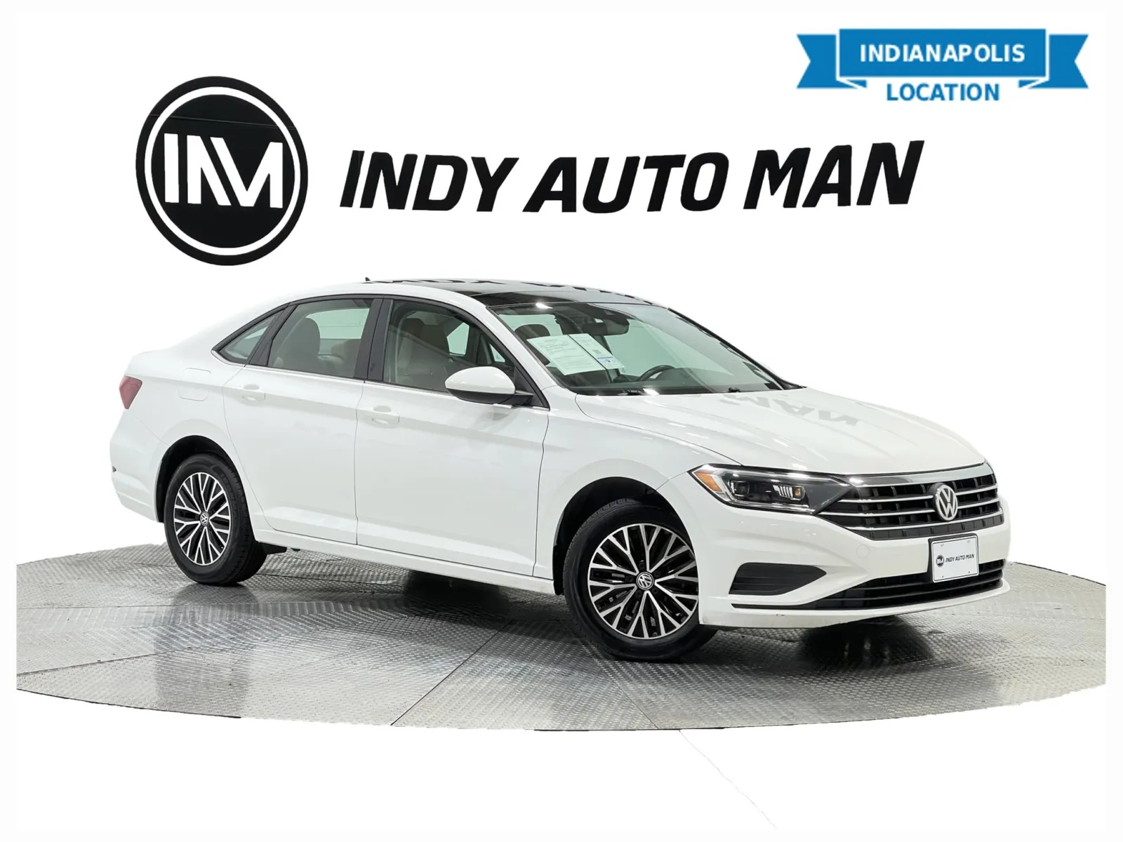 White 2019 Volkswagen Jetta SEL for sale in Indianapolis, IN