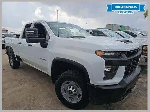 White 2021 Chevrolet Silverado 2500HD Work Truck for sale in Indianapolis, IN