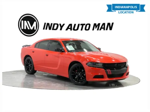 Orange 2018 Dodge Charger SXT for sale in Indianapolis, IN