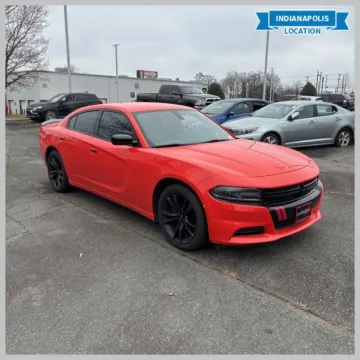 Orange 2018 Dodge Charger SXT for sale in Indianapolis, IN
