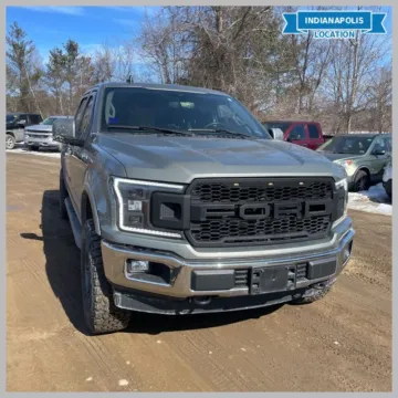 Silver 2019 Ford F-150 Lariat for sale in Indianapolis, IN