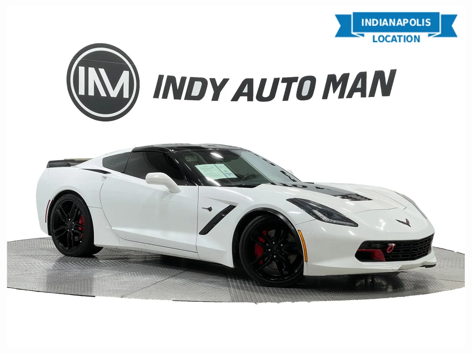 White 2016 Chevrolet Corvette Stingray Z51 2LT for sale in Indianapolis, IN