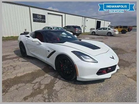 White 2016 Chevrolet Corvette Stingray Z51 2LT for sale in Indianapolis, IN