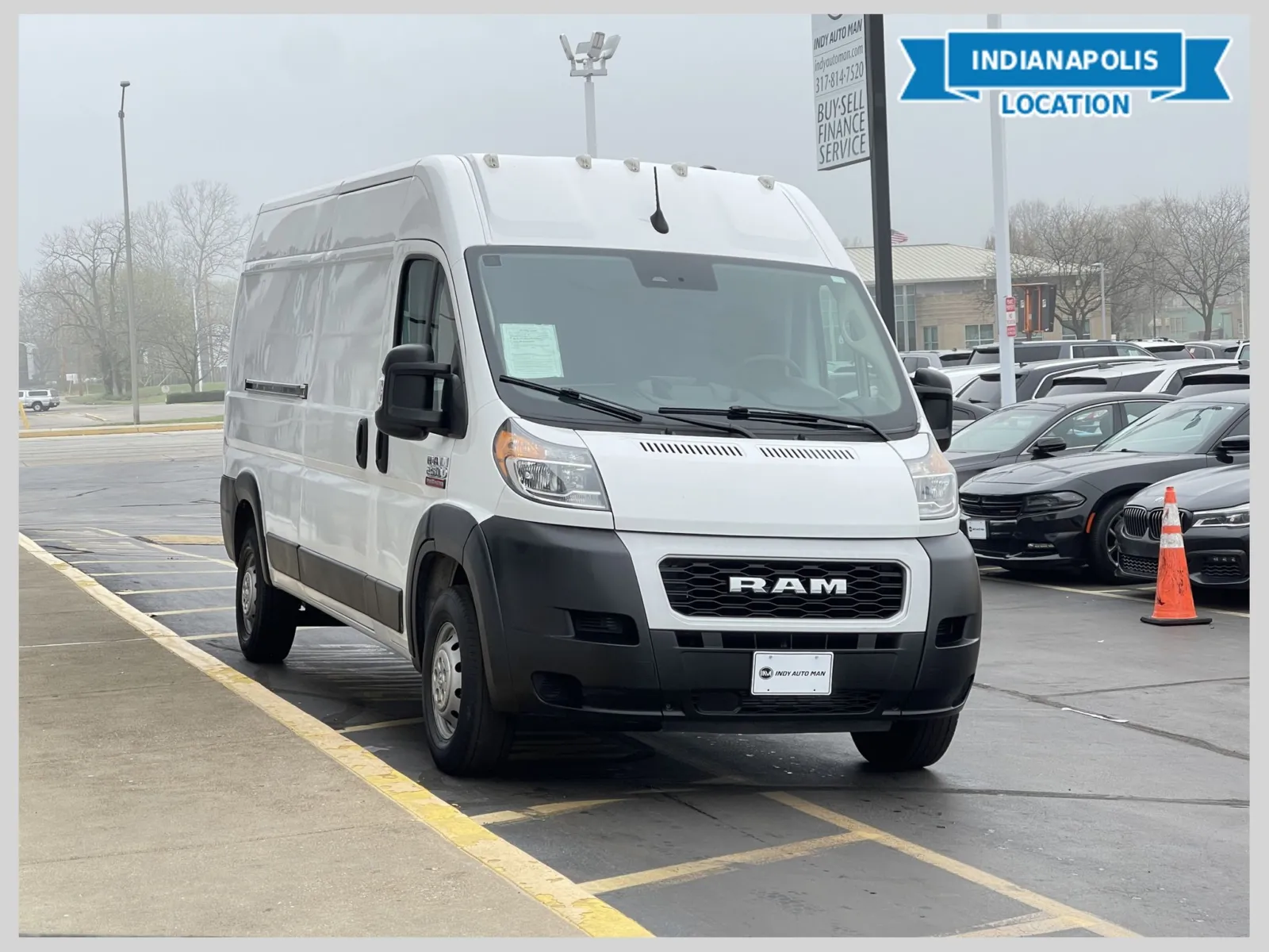 White 2022 Ram ProMaster 2500 High Roof for sale in Indianapolis, IN