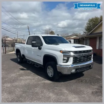 White 2020 Chevrolet Silverado 2500HD LT for sale in Indianapolis, IN